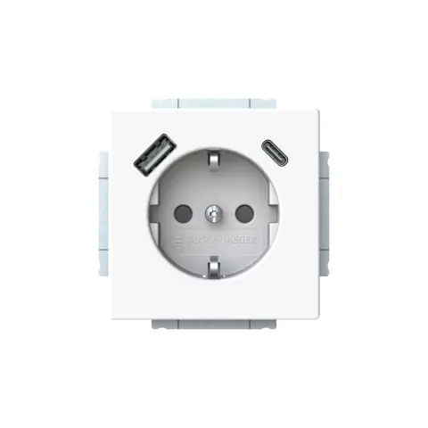 ABB 20 EUCB2USBAC-84 Vägguttag Populär